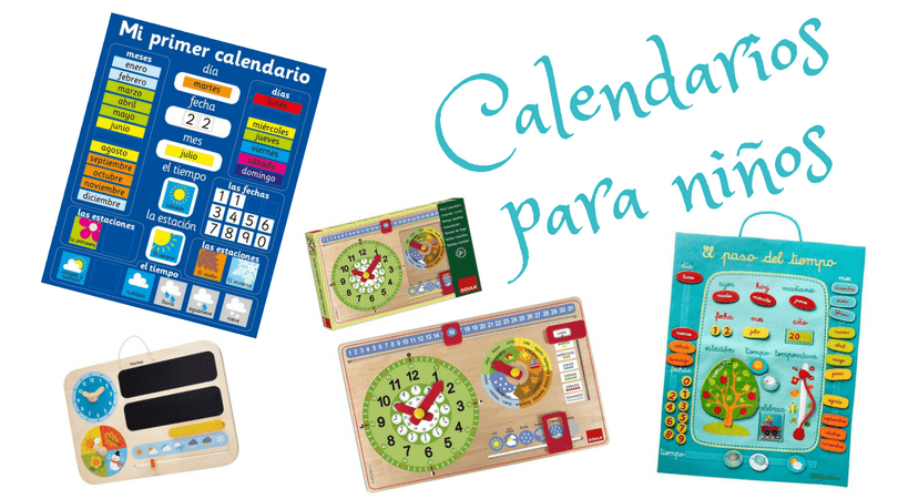 calendarios para niños a la libreta