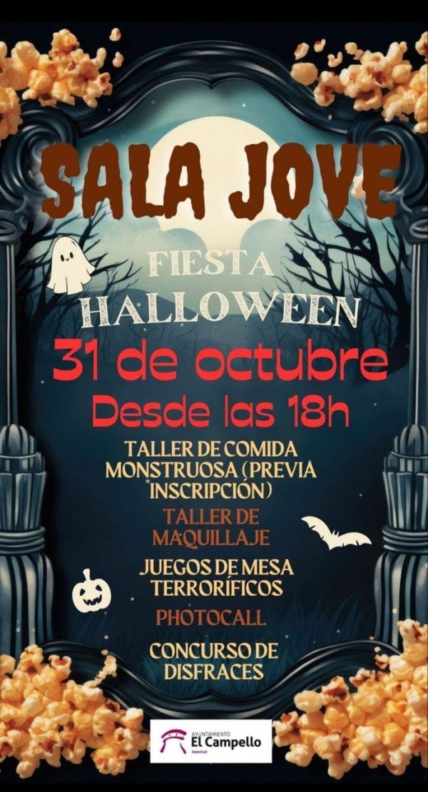 Fiesta de Halloween 2023 Sala Joven El Campello