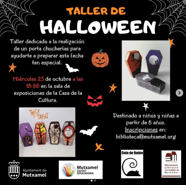 Taller de porta chucherias Mutxamel
