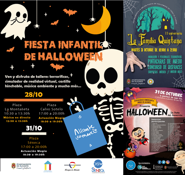 Halloween comercio Alicante