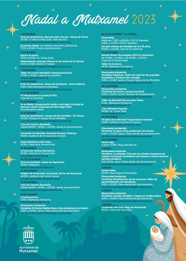 Navidad en Alicante Programación Nadal en Mutxamel