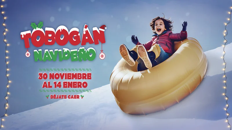 Tobogan navideño gigante x madrid